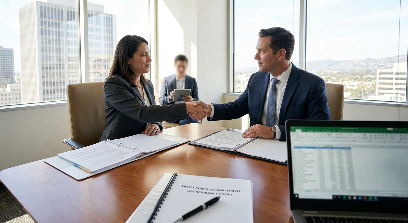 entity purchase agreement life insurance california - California insurance guide