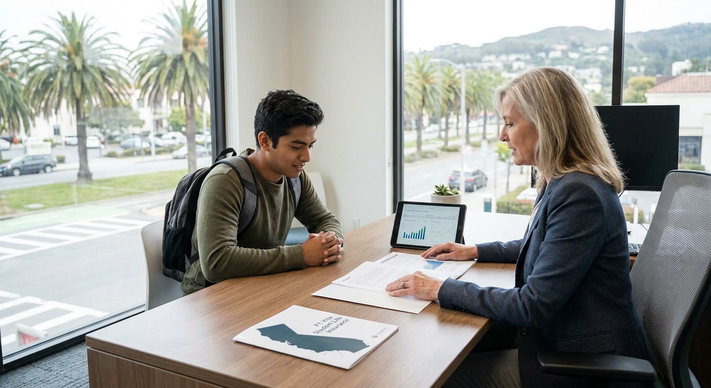 f1 visa student life insurance california - California insurance guide