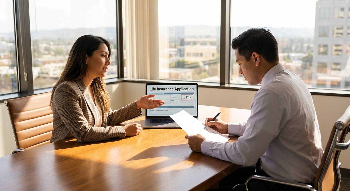 itin life insurance application process california - California insurance guide